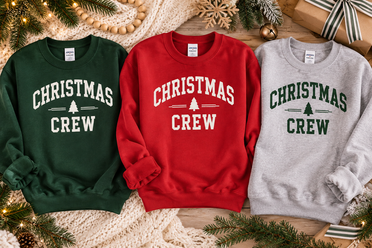 Christmas Crew Crewneck Sweatshirt | Adult