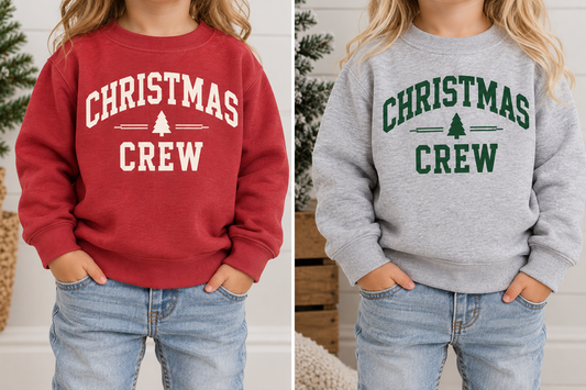 Christmas Crew Crewneck Sweatshirt | Toddler