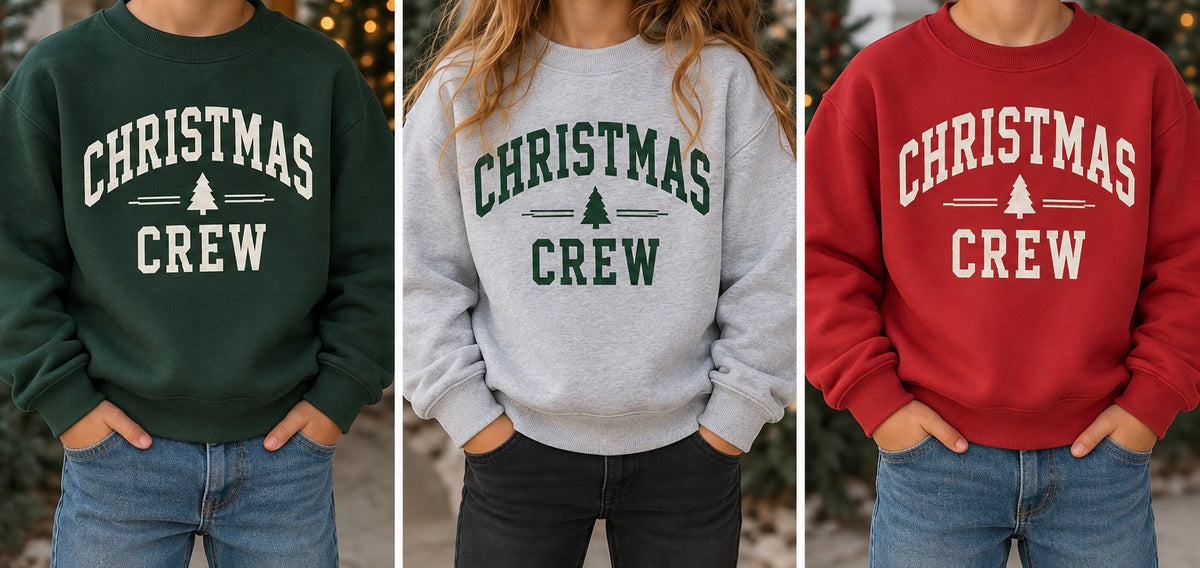 Christmas Crewneck Sweatshirt | Youth