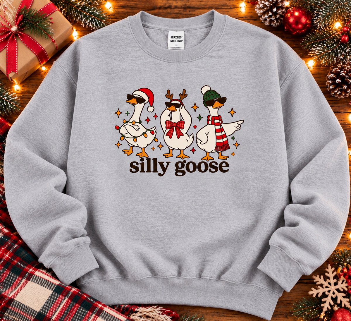 Silly Goose Holiday Edition Crewneck Sweatshirt | Adult