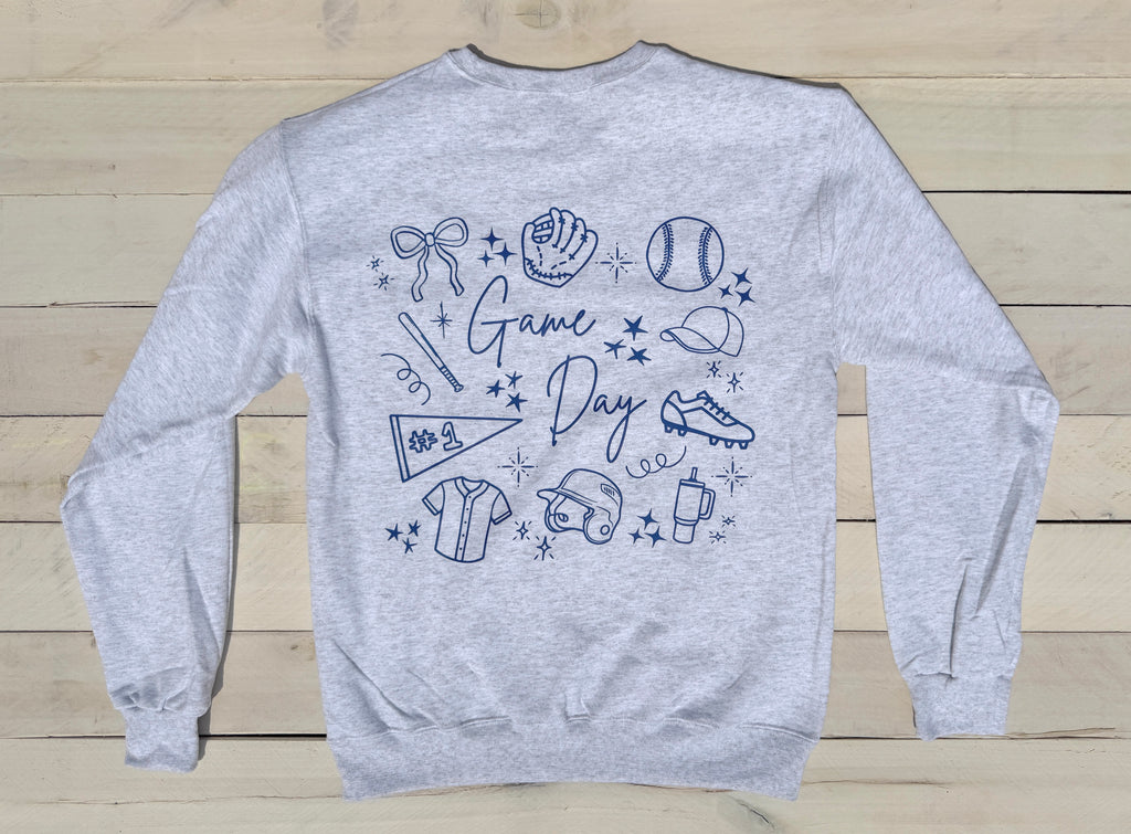 Softball/Baseball Game Day Sweatshirt